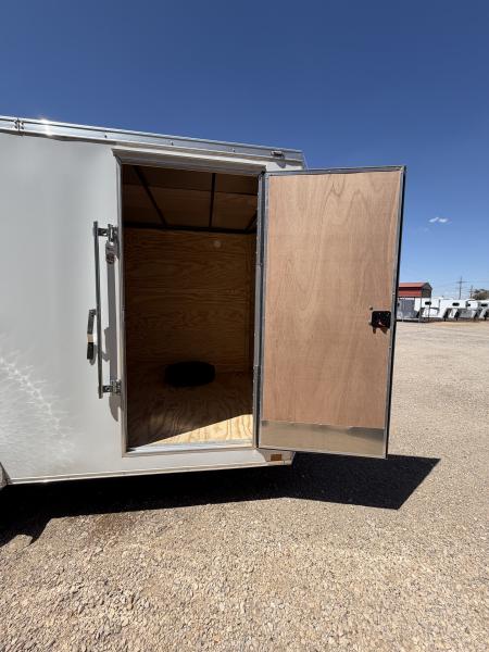Used 2025 Stallion Manufacturing LLC SOLUTION 16FT Cargo / Enclosed Trailer