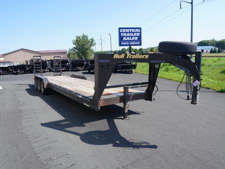 Used 2013 Hull 82"x30' Gooseneck Equipment Trailer