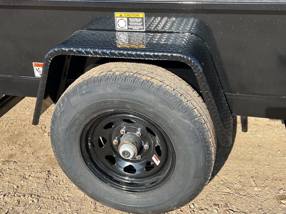 New 2027 H&H Trailers 8' Utility Dump Trailer