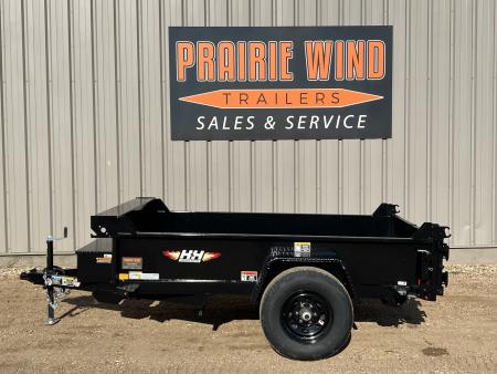 New 2027 H&H Trailers 8' Utility Dump Trailer