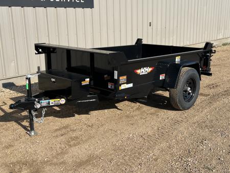 New 2027 H&H Trailers 8' Utility Dump Trailer