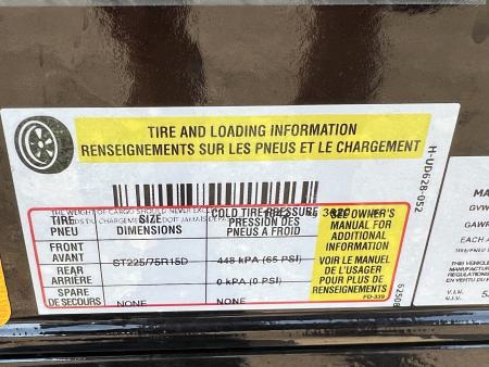 New 2027 H&H Trailers 8' Utility Dump Trailer