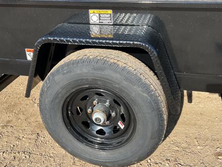New 2027 H&H Trailers 8' Utility Dump Trailer