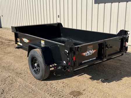 New 2027 H&H Trailers 8' Utility Dump Trailer
