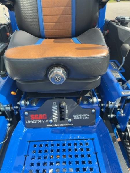 New 2026 Scag Power Equipment Cheetah II BlueBird 61 Inch Kawasaki EFI Lawn Mowers