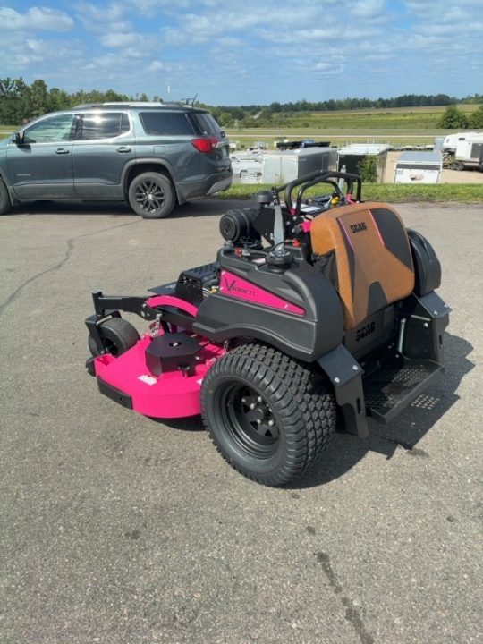 New 2026 Scag Power Equipment VRIDE XL, 61 INCH DECK, EFI MOTOR Lawn Mowers Patriot Pink Warrior Edt