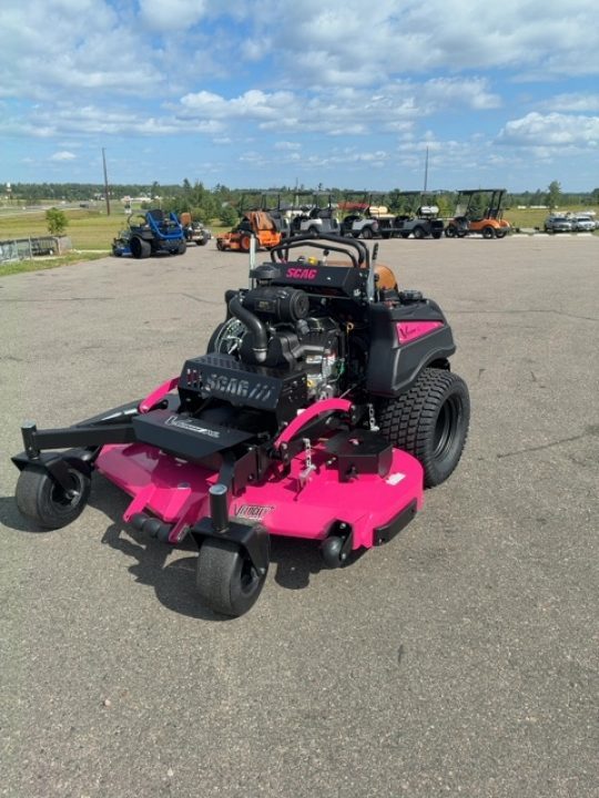 New 2026 Scag Power Equipment VRIDE XL, 61 INCH DECK, EFI MOTOR Lawn Mowers Patriot Pink Warrior Edt
