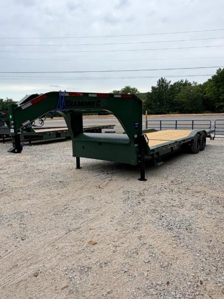 New 2027 Diamond C Trailers 18K HXD 208-GN Package 24' X 102  Flatbed Trailer