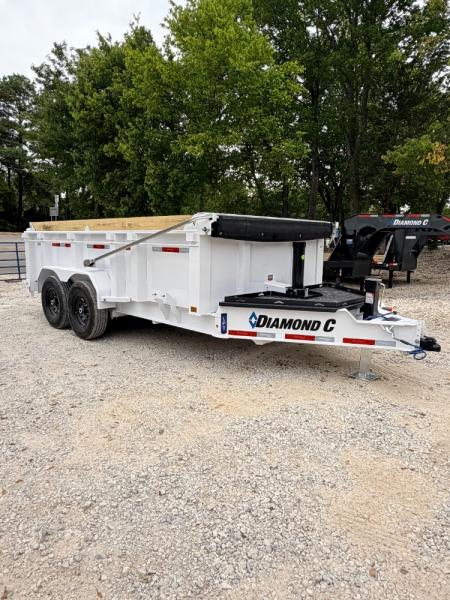 New 2027 Diamond C Trailers 15.5 K LPT 207 Package 14'X82" Dump Trailer
