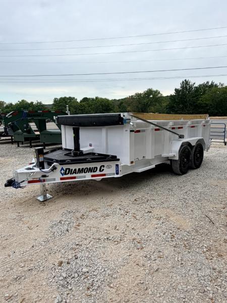 New 2027 Diamond C Trailers 15.5 K LPT 207 Package 14'X82  Dump Trailer