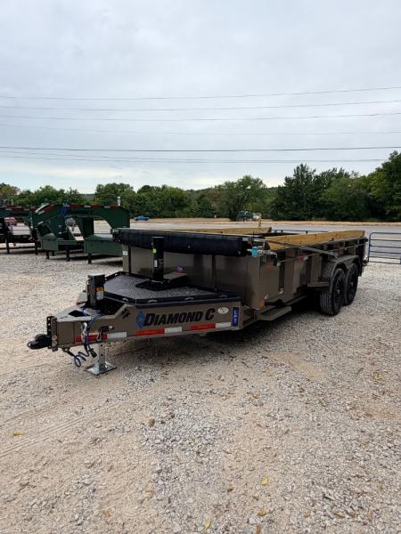 New 2027 Diamond C Trailers 15.5K LPT 207 Package 16'X82  Dump Trailer