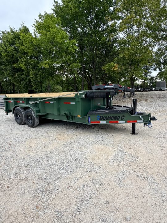 New 2027 Diamond C Trailers 15.5K LPT 207 Package 16'X82" Pacesetter Edition Dump Trailer
