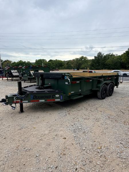 New 2027 Diamond C Trailers 15.5K LPT 207 Package 16'X82  Pacesetter Edition Dump Trailer