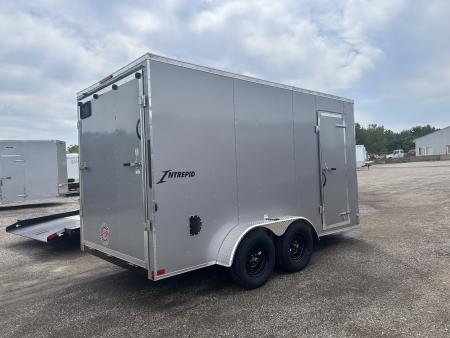 New 2027 Homesteader Trailer INTREPID 7 X 14 FT CARGO TRAILER RAMP DOOR 7 FT INTERIOR