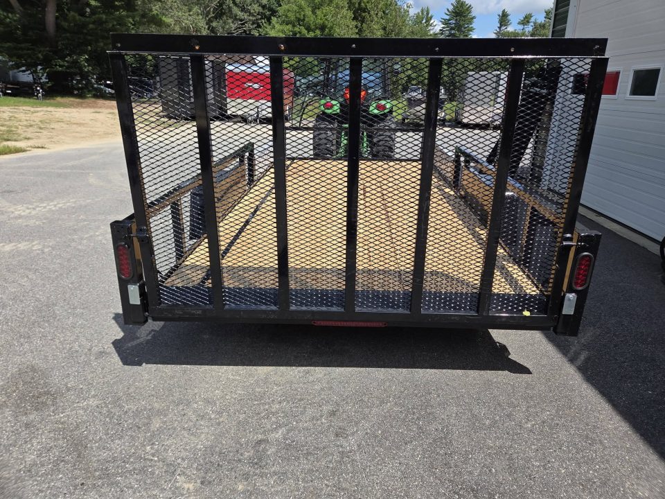 New 2027 Quality Steel and Aluminum 7x14 utility trailer with rear gate and atv ramps Utility Trailer