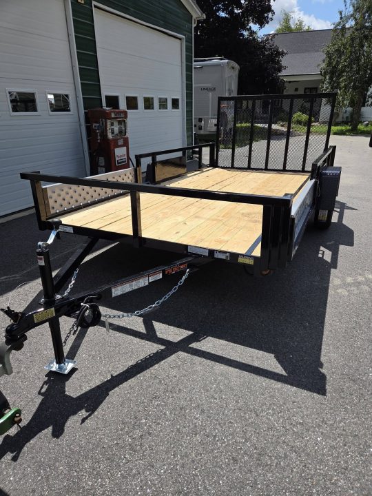 New 2027 Quality Steel and Aluminum 7x14 utility trailer with rear gate and atv ramps Utility Trailer