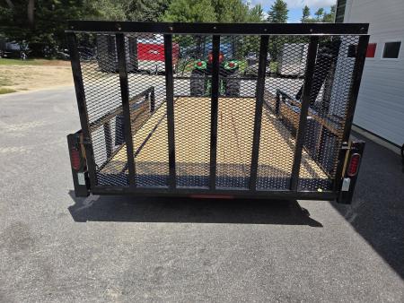 New 2027 Quality Steel and Aluminum 7x14 utility trailer with rear gate and atv ramps Utility Trailer