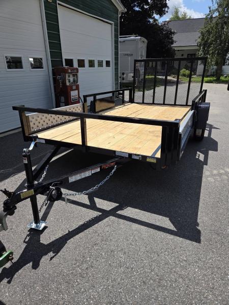New 2027 Quality Steel and Aluminum 7x14 utility trailer with rear gate and atv ramps Utility Trailer