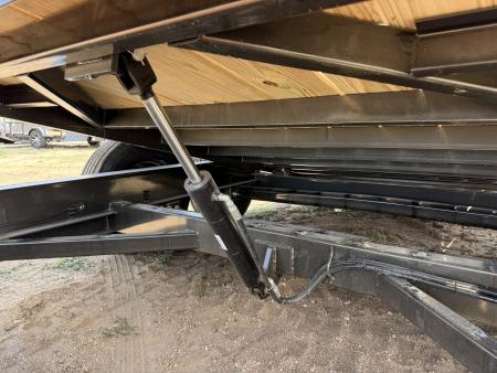 New 2027 MAXD 7-HD24 Tilt Deck Equipment Hauler W/ 18 PLY Tires 16K GVWR Flatbed Trailer