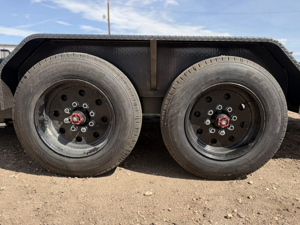 New 2027 MAXD 7-HD22 Tilt Deck Equipment Hauler W/ 18 PLY Tires 16K GVWR Flatbed Trailer