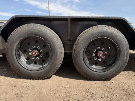 New 2027 MAXD 7-HD22 Tilt Deck Equipment Hauler W/ 18 PLY Tires 16K GVWR Flatbed Trailer
