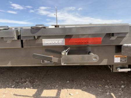 New 2027 MAXD 7-HD22 Tilt Deck Equipment Hauler W/ 18 PLY Tires 16K GVWR Flatbed Trailer
