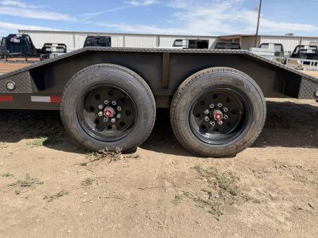 New 2027 MAXD 7-HD22 Tilt Deck Equipment Hauler W/ 18 PLY Tires 16K GVWR Flatbed Trailer