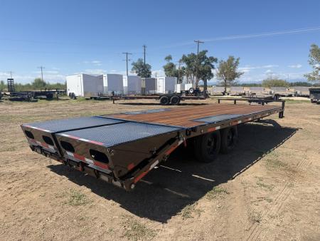 New 2027 MAXD 8.5-HD24 Equipment Hauler W/ MaxxD Ramps and 18 PLY Tires 17.5K GVWR Flatbed Trailer