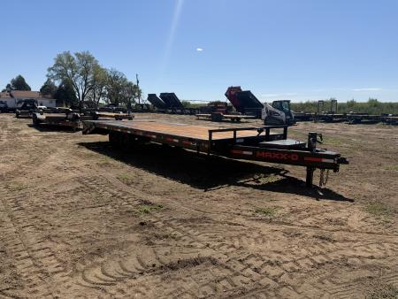 New 2027 MAXD 8.5-HD24 Equipment Hauler W/ MaxxD Ramps and 18 PLY Tires 17.5K GVWR Flatbed Trailer