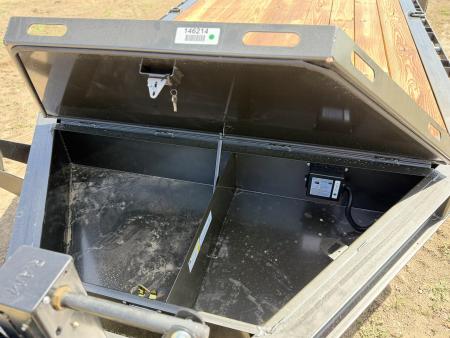 New 2027 MAXD 8.5-22 I-Beam Equipment Hauler W/ 18 PLY Tires 17.5K GVWR Flatbed Trailer