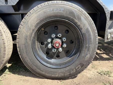 New 2027 MAXD 8.5-22 I-Beam Equipment Hauler W/ 18 PLY Tires 17.5K GVWR Flatbed Trailer