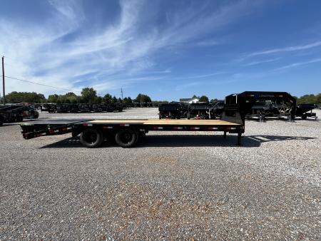 New 2027 Load Trail 102"x25' 24k Gooseneck Flatbed Trailer