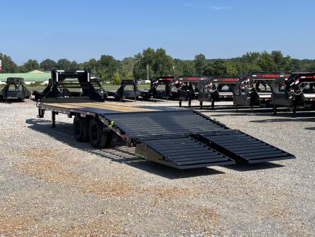New 2027 Load Trail 102"x25' 24k Gooseneck Flatbed Trailer