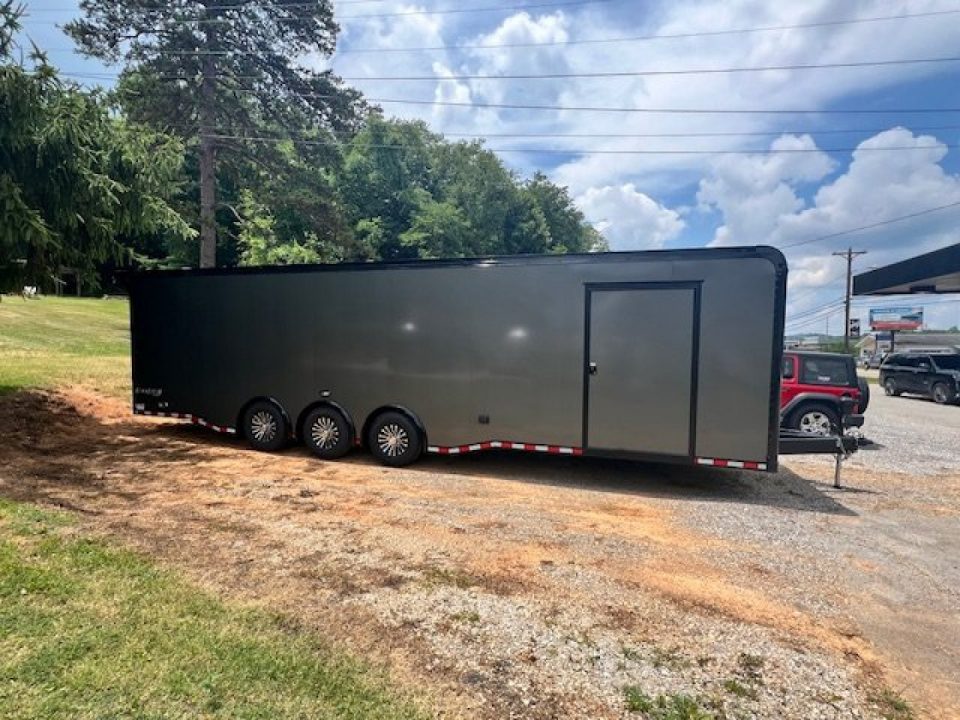 New Haulmark 8.5x32 18k Edge Charcoal Black Out