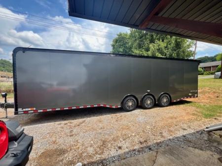 New Haulmark 8.5x32 18k Edge Charcoal Black Out