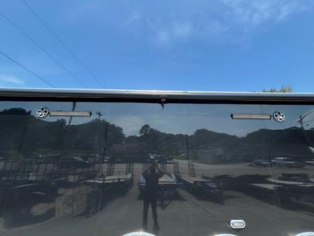 New Haulmark 8.5x34 18k Edge Black W/ Hyd Jack/AC