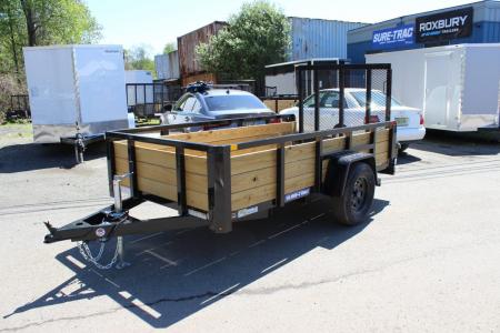 New 2027 Sure-Trac 5x10 Tube Top Three Board High Side Utility Trailer
