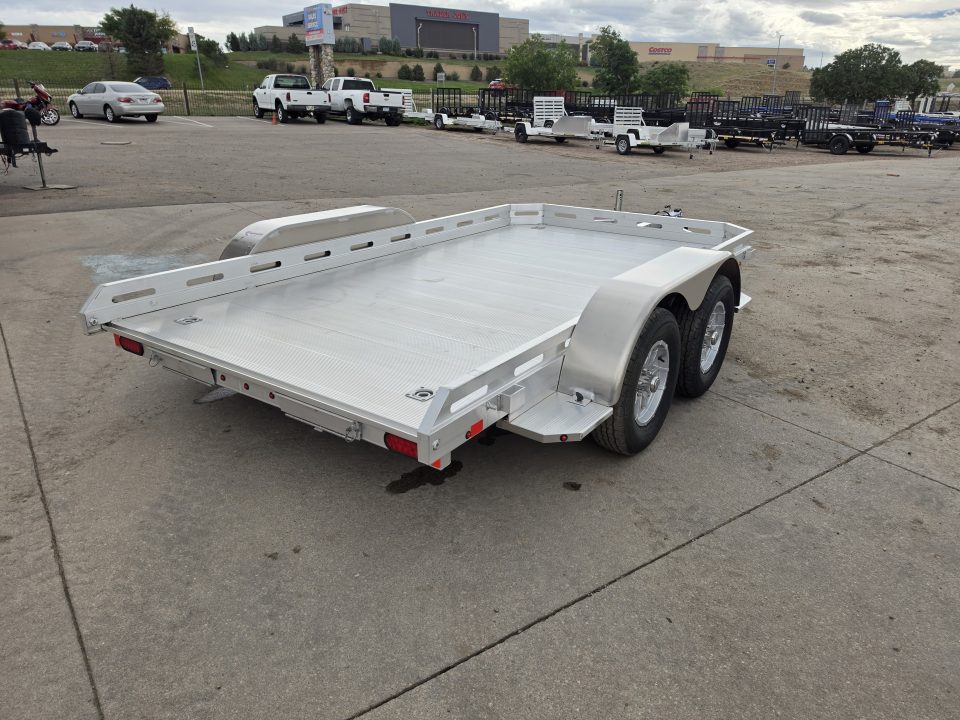 New 2027 Aluma 7812TA-EL-R-RTD Utility Trailer