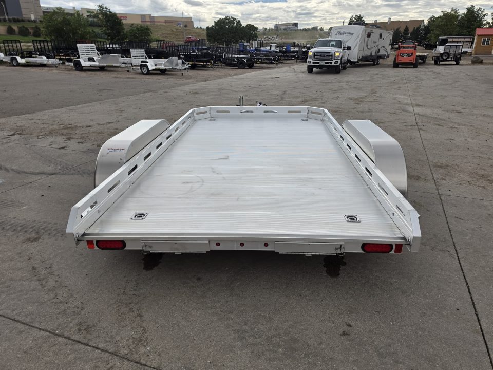 New 2027 Aluma 7812TA-EL-R-RTD Utility Trailer