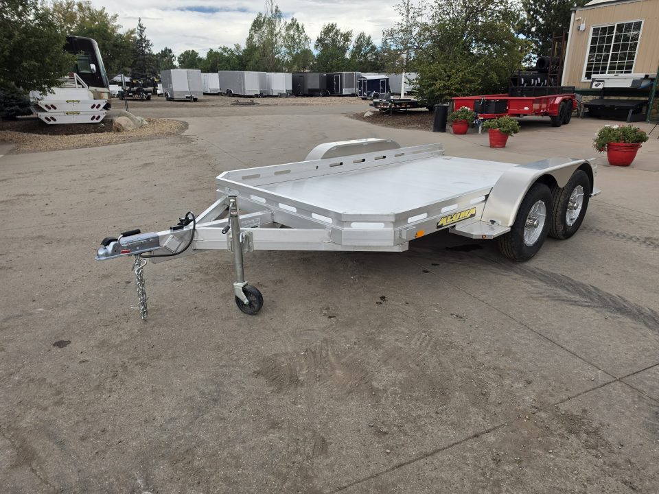 New 2027 Aluma 7812TA-EL-R-RTD Utility Trailer