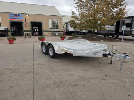 New 2027 Aluma 7812TA-EL-R-RTD Utility Trailer