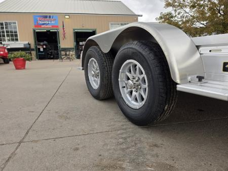 New 2027 Aluma 7812TA-EL-R-RTD Utility Trailer