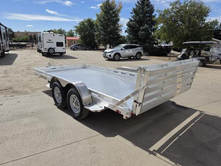 New 2027 Aluma 8014TA-EL-BT-RTD Utility Trailer