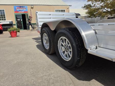New 2027 Aluma 8014TA-EL-BT-RTD Utility Trailer