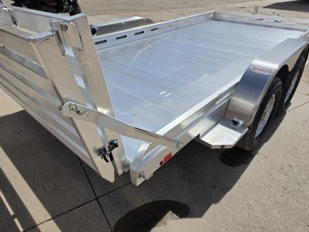 New 2027 Aluma 8014TA-EL-BT-RTD Utility Trailer
