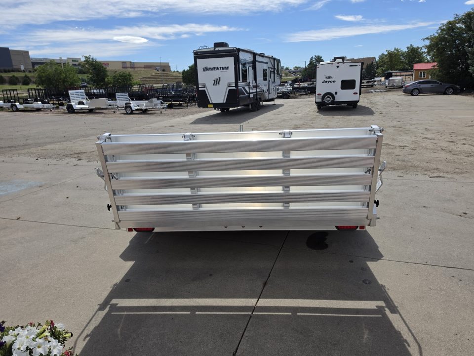 New 2027 Aluma 8014TA-EL-BT-RTD Utility Trailer