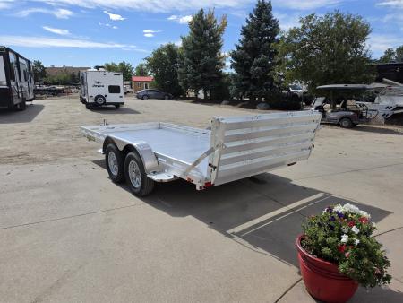 New 2027 Aluma 8014TA-EL-BT-RTD Utility Trailer