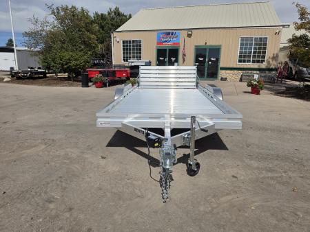New 2027 Aluma 8014TA-EL-BT-RTD Utility Trailer