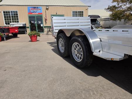 New 2027 Aluma 8014TA-EL-BT-RTD Utility Trailer