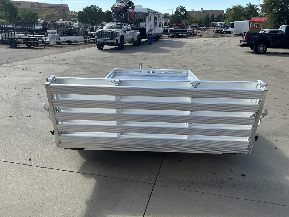 New 2027 Aluma 8014TA-EL-BT-RTD Utility Trailer